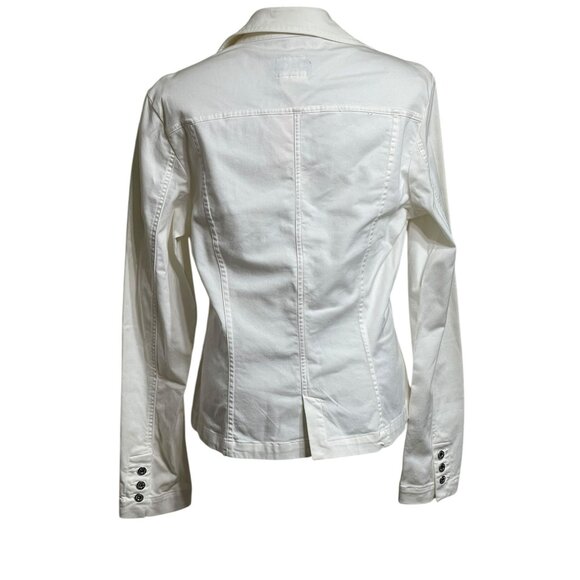 Dolce & Gabbana Womens White Cotton Blazer Jacket Size 32/36 IT Made In Italy - Picture 2 of 14